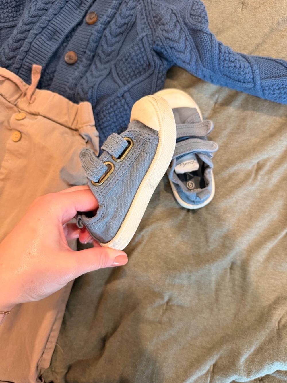 Pehr | Recess Sneaker Blue Velcro Sneakers - Picture 8 of 8